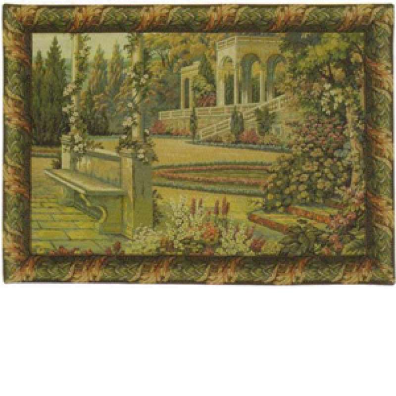Gardens at Lake Como Italian Tapestry