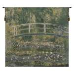 Bridge At Giverny by Monet European Tapestry Wall Hanging