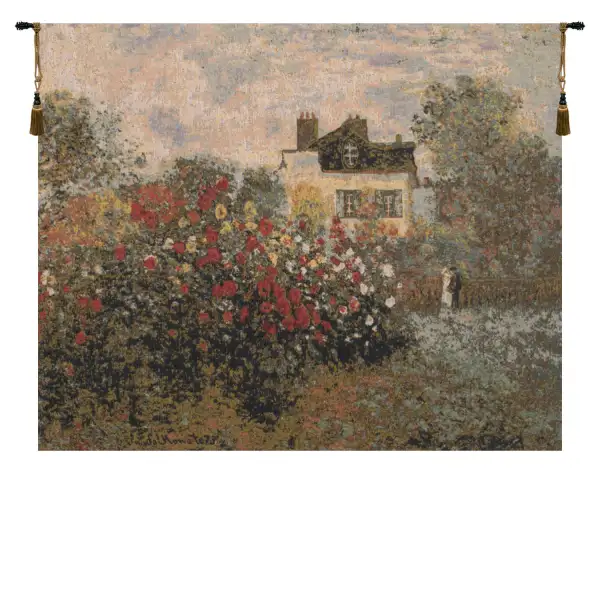 The House Of Claude Monet Belgian Wall Tapestry
