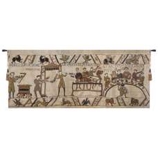 Bayeux Banquet II Belgian Tapestry Wall Hanging