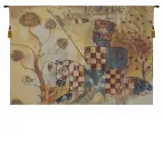 Chevaliers Right Panel Belgian Wall Tapestry