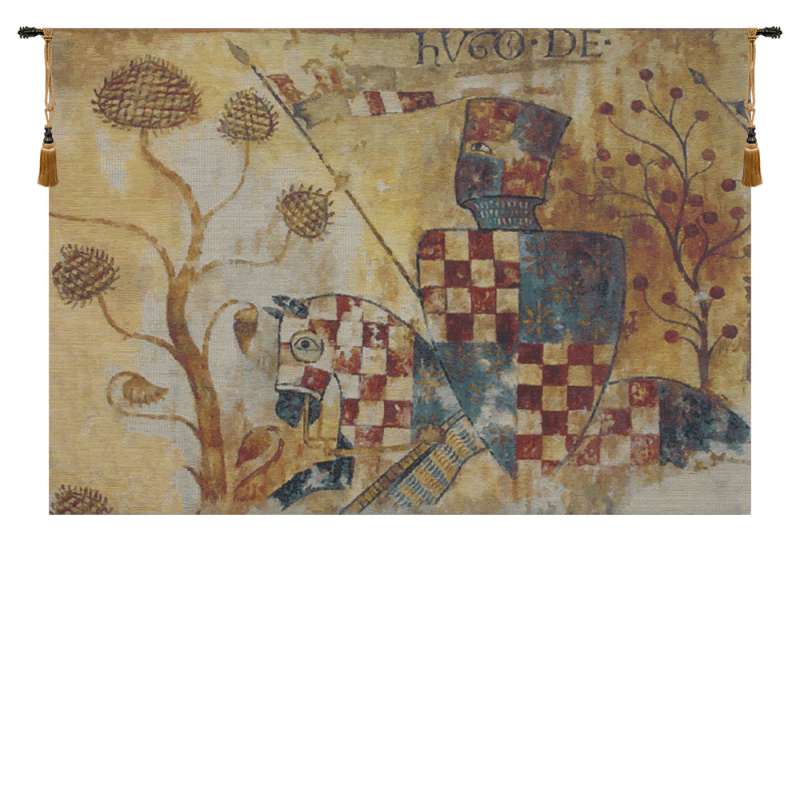 Chevaliers Right Panel Flanders Tapestry Wall Hanging