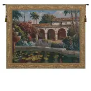 Mission Reflection Belgian Tapestry Wall Hanging - 47 in. x 37 in. Cotton by Robert Pejman