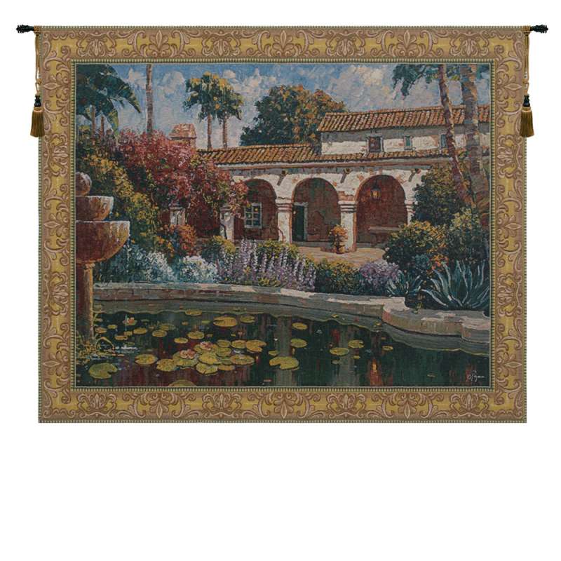 Mission Reflection Flanders Tapestry Wall Hanging