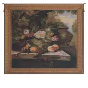 Monkey In Still Life I Belgian Tapestry Wall Hanging