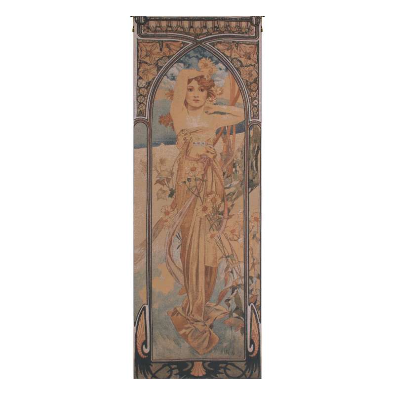 Mucha Jour Flanders Tapestry Wall Hanging