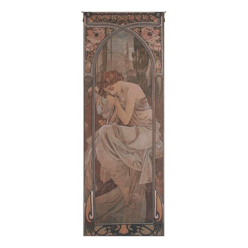 Mucha Nuit Flanders Tapestry Wall Hanging