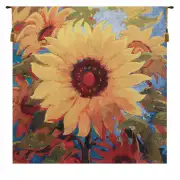 Spellbound By Simon Bull Belgian Tapestry Wall Hanging - 21 in. x 21 in. Cotton/Treveria/Wool by Simon Bull
