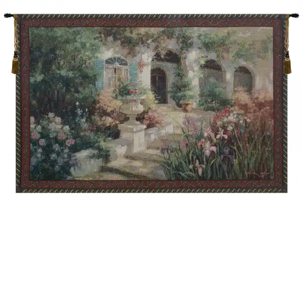 Charlotte Home Furnishing Inc. North America Tapestry - 56 in. x 38 in. Vail Oxley | Scented Steps Fine Art Tapestry