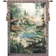 Lily Garden Fine Art Tapestry