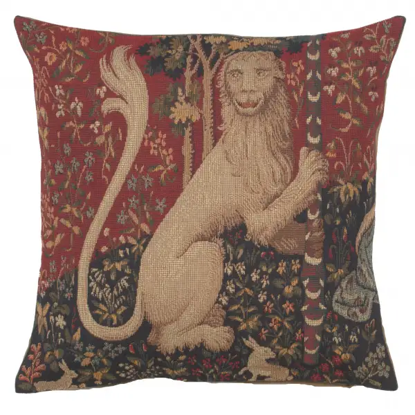 The Lion French Couch Pillow Cushion