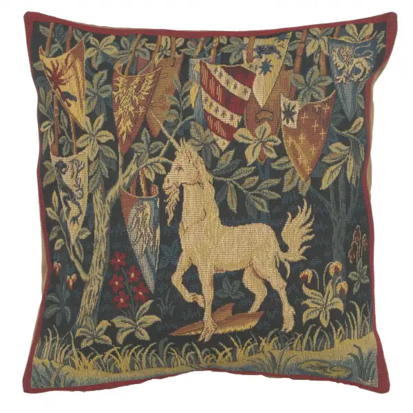 Licorne Heraldique French Couch Pillow Cushion