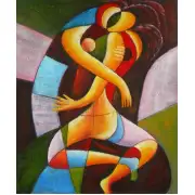 Passionate Kiss Canvas Oil Painting