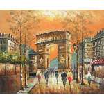 The Arc de Triomphe Canvas Wall Art