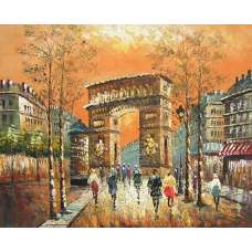 The Arc de Triomphe Canvas Wall Art