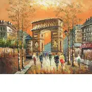 The Arc de Triomphe Canvas Wall Art