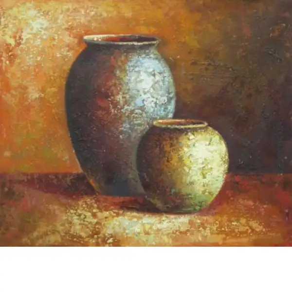 Earthenware Canvas Oil Painting