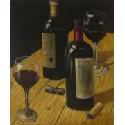 Uncorked Canvas Oil Painting