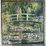 Monet's Bridge At Lake Giverny European Throws