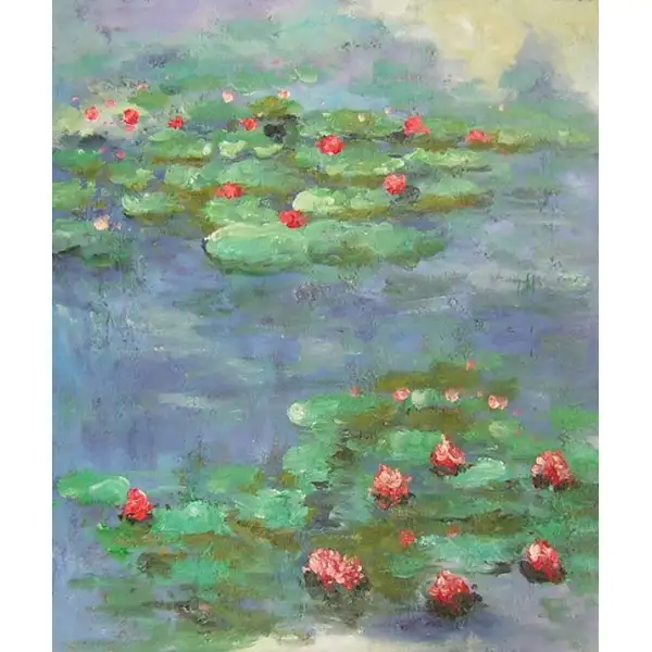 Water Lilies by Monet Canvas Oil Painting