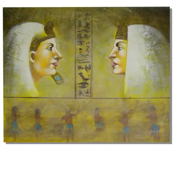Faces of Egypt Canvas Oil Painting
