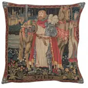 Legendary King Arthur Belgian Cushion Cover - 18 in. x 18 in. Cotton by Charlotte Home Furnishings