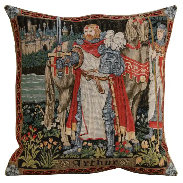 Legendary King Arthur Belgian Sofa Pillow Cover