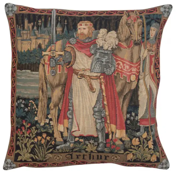 Legendary King Arthur Belgian Cushion Cover