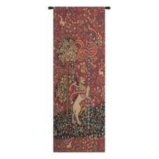 Portiere Medieval Lion  European Tapestry