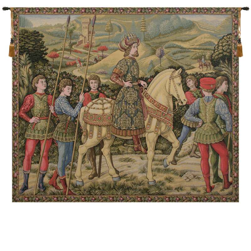 John VIII Palaelogus Italian Tapestry Wall Hanging