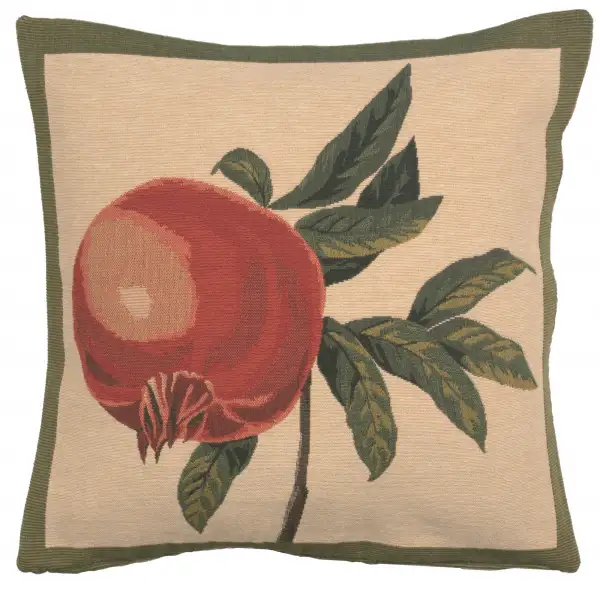Pomegranate Belgian Sofa Pillow Cover