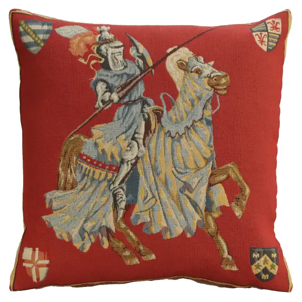 Blue Knight Belgian Sofa Pillow Cover