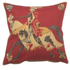 Red Knight European Cushion Cover