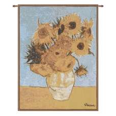 Van Gogh Sunflowers European Tapestry Wall hanging