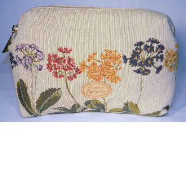 Spring Floral Toiletry Purse Belgian Hand Bag
