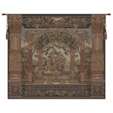 Floral Pergola Tapestry Wall Hanging