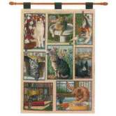 Kitty Corner Fine Art Tapestry