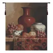 Crimson Still Life - 34 in. x 44 in. Cotton by Charlotte Home Furnishings