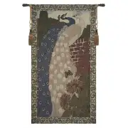 Peacocks Nouveaux Wall Tapestry
