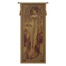 Art Noveau Autumn European Tapestry Wall Hanging