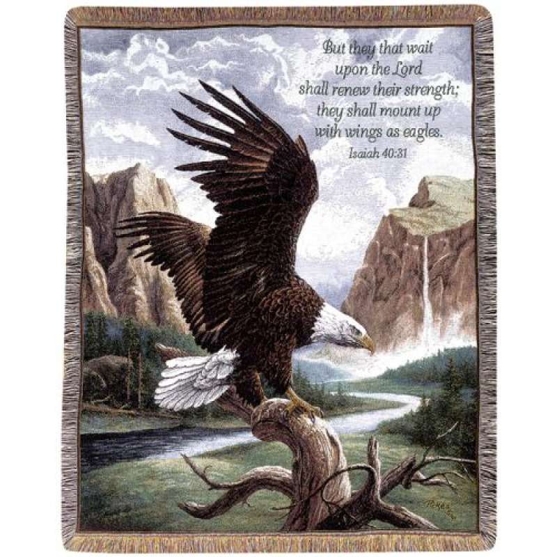 Freedom w/Verse II Tapestry Throw