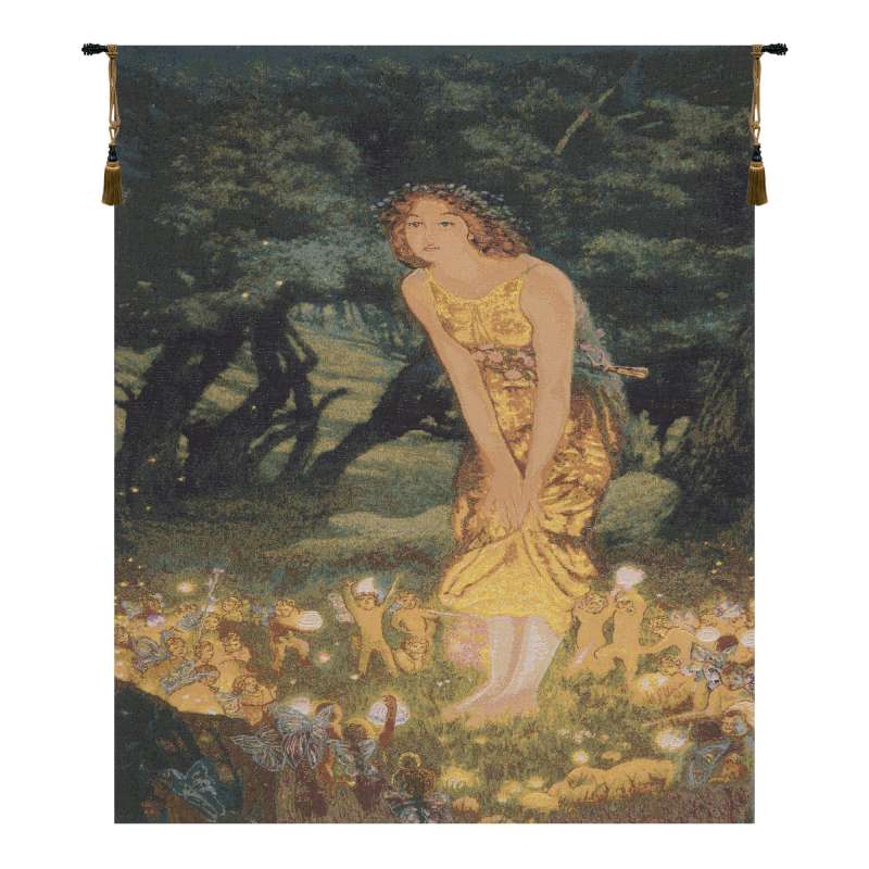 Mid Summers Eve European Tapestry Wall Hanging