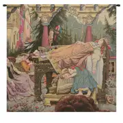 Sleeping Beauty Italian Square Italian Tapestry