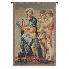 Madonna from Manchester Italian Tapestry Wall Hanging