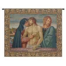 Pieta Italian Tapestry Wall Hanging