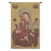 Madonna Delle Vittorie Italian Tapestry - 13 in. x 21 in. Cotton/Viscose/Polyester by Alberto Passini