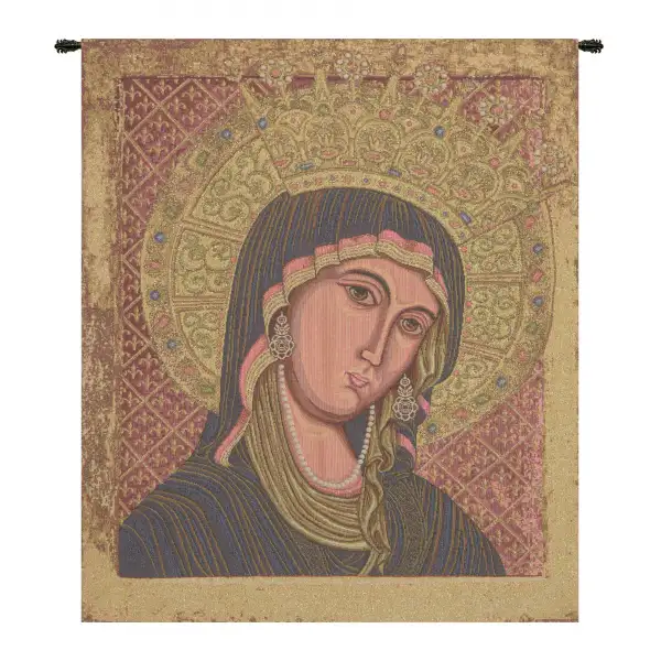 Madonna Di Montegergine Italian Tapestry