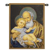 San Giuseppe St. Joseph Italian Tapestry Wall Hanging