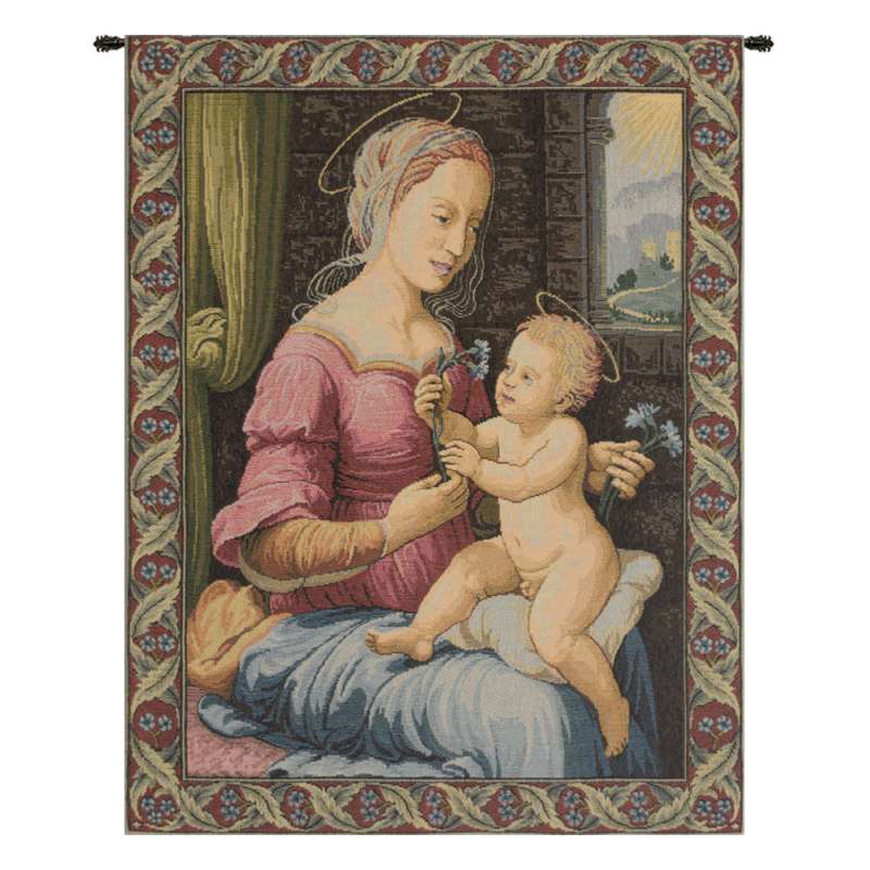 Madonna del Garofano Italian Tapestry
