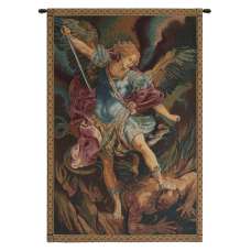 St. Michael Italian Tapestry Wall Hanging